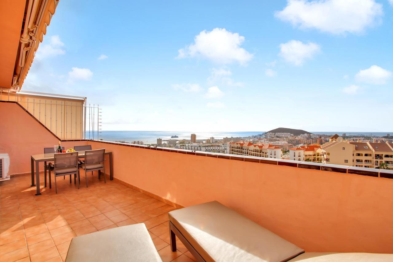 Top Floor, Sea View, Huge Terrace, Heated Pool, Garage لوس كريستيانوس المظهر الخارجي الصورة