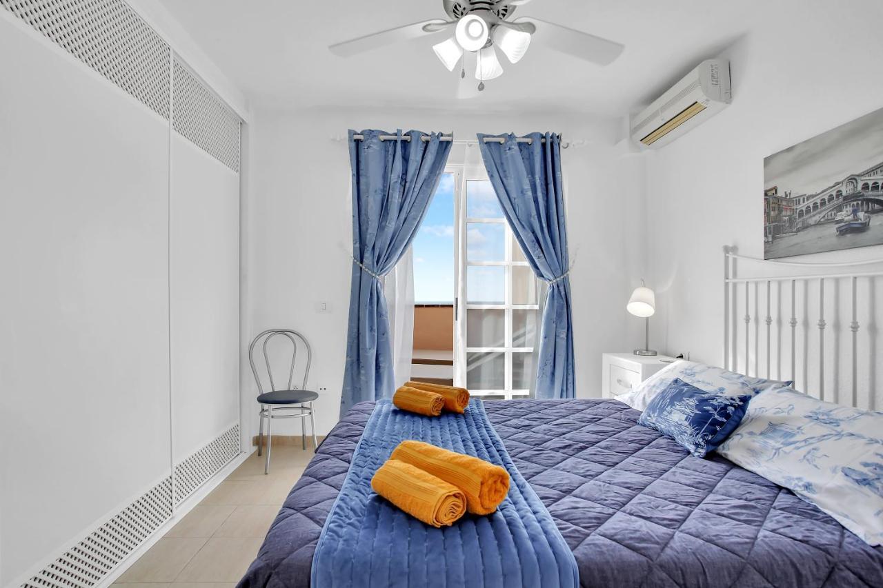 Top Floor, Sea View, Huge Terrace, Heated Pool, Garage لوس كريستيانوس المظهر الخارجي الصورة