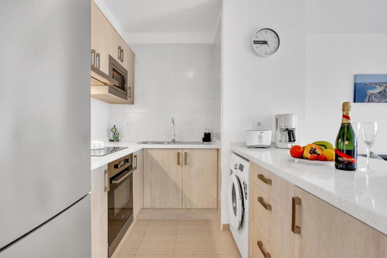 Top Floor, Sea View, Huge Terrace, Heated Pool, Garage لوس كريستيانوس المظهر الخارجي الصورة