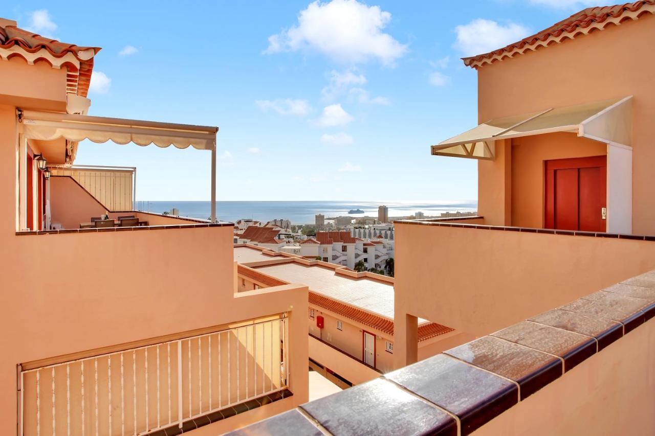 Top Floor, Sea View, Huge Terrace, Heated Pool, Garage لوس كريستيانوس المظهر الخارجي الصورة